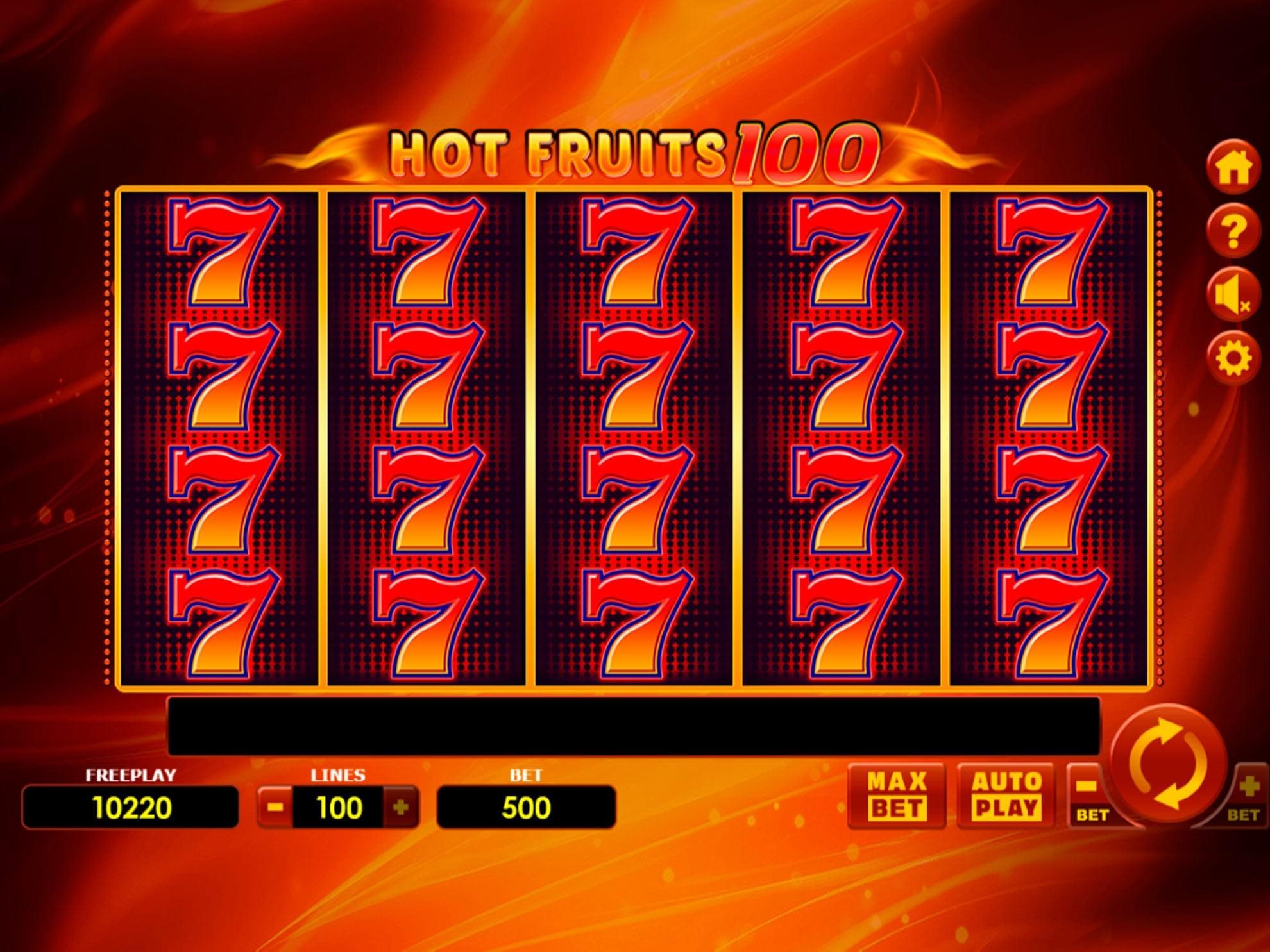 Hot Fruits 100